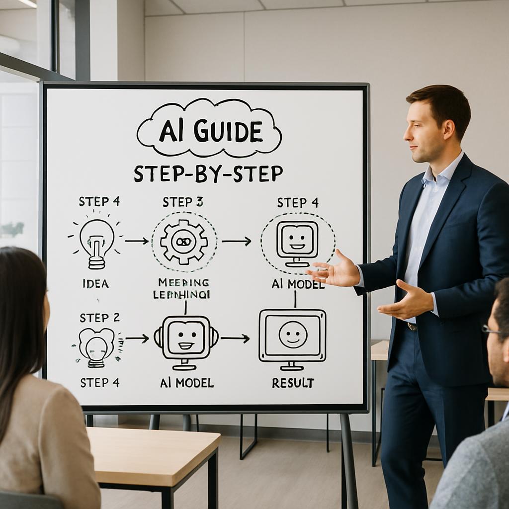AI Guide Step-by-step image.